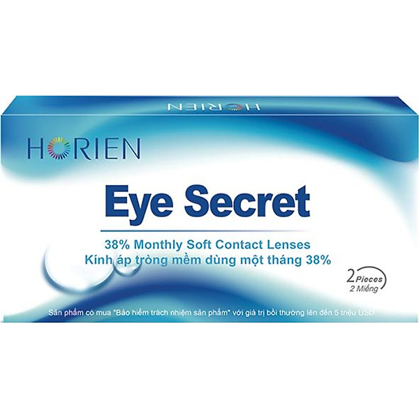 Kính Áp Tròng Trong Suốt Dùng 1 Tháng Eye Secret KT1T