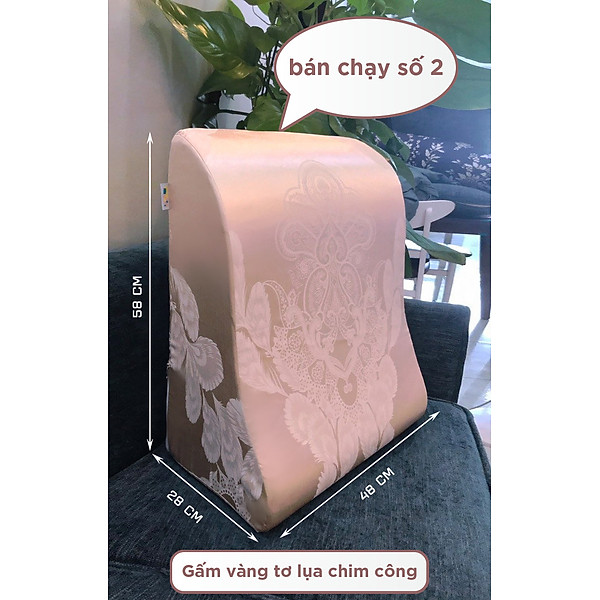 GỐI CHỐNG GIÃN TĨNH MẠCH YOROKOBI - KÍCH THƯỚC 55x48x25CM, HÀNG THƯƠNG HIỆU