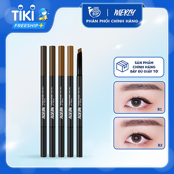 Chì Kẻ Mày Ngang Merzy The First Brow Pencil 0.3G