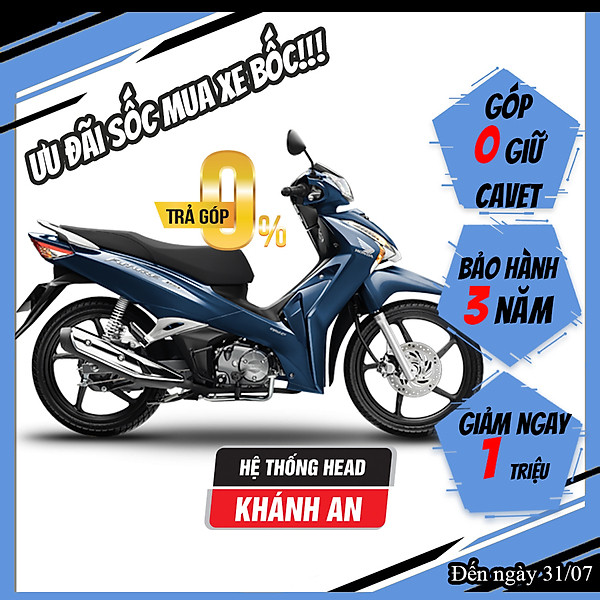 Xe Máy Honda Future 125 2022 -Phiên Bản Cao Cấp (Phanh Đĩa – Vành Đúc) hover