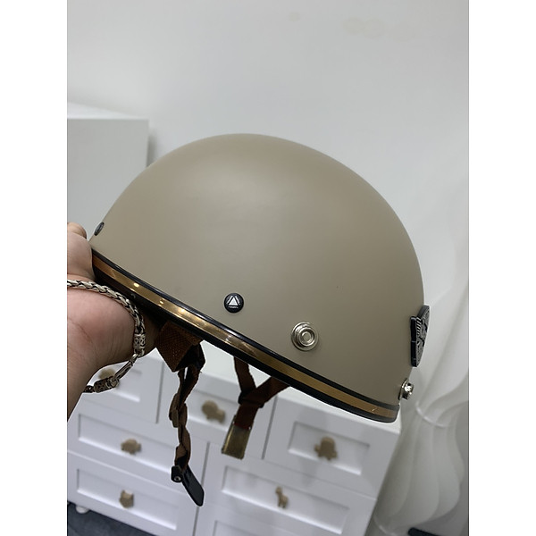 Mũ Bảo Hiểm Napoli 1/2 [FREESHIP] [CHÍNH HÃNG] - Nón Bảo Hiểm Nửa Đầu Napoli Harley N04