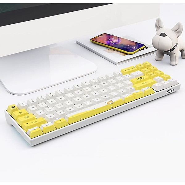 Bàn Phím Cơ Không Dây RK71 Phiên Bản Giới Hạn Nhiều Hoạ Tiết. Keycap PBT, công nghệ in Dye Sub