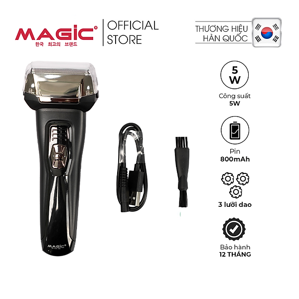 Máy cạo râu khô và ướt Magic B-64 - Hàng chính hãng