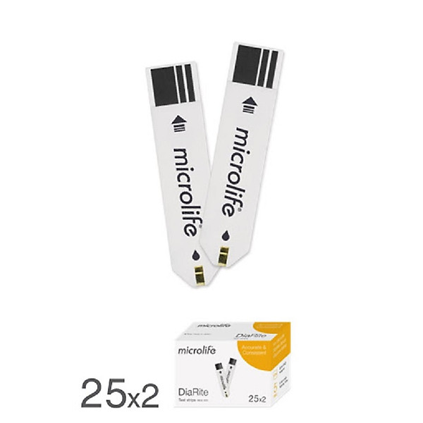 Que thử đường huyết Microlife DiaRite BGM TEST (50 que)