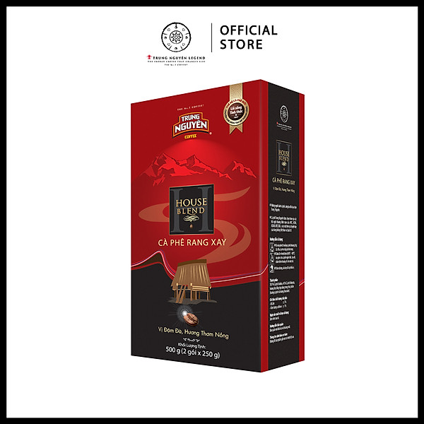 Trung Nguyên Legend - Cà phê rang xay House Blend - Hộp 500gr