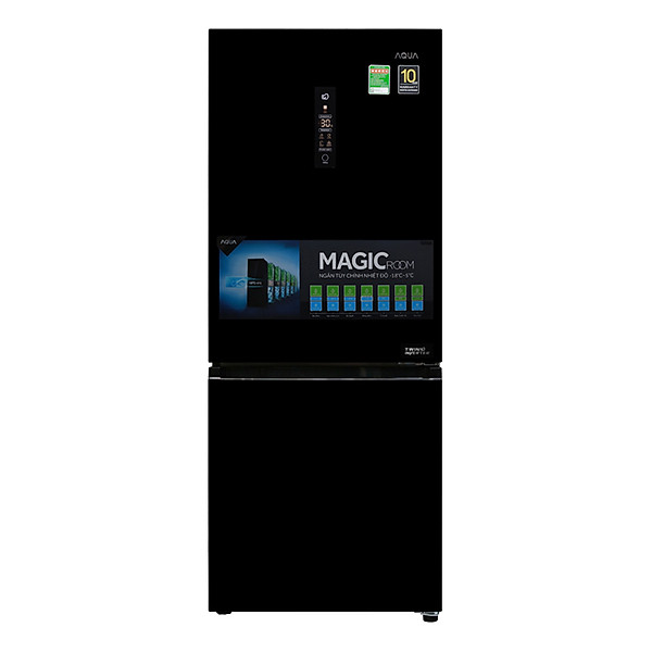 Tủ Lạnh Inverter Aqua AQR-I298EB-BS (260 lít)