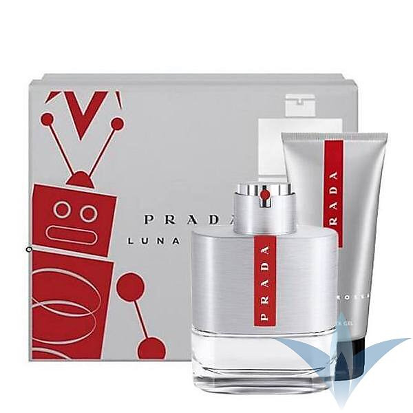Bộ Set Nước Hoa Nam Prada Luna Rossa Gift Set Edt 100Ml + Shower Gel 100Ml