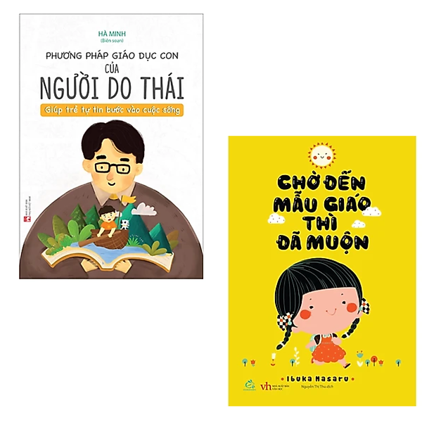 Combo 2 cuốn sách Làm Cha Mẹ: Phương Pháp Giáo Dục Con Của Người Do Thái – Giúp Trẻ Tự Tin Bước Vào Cuộc Sống + Chờ Đến Mẫu Giáo Thì Đã Muộn