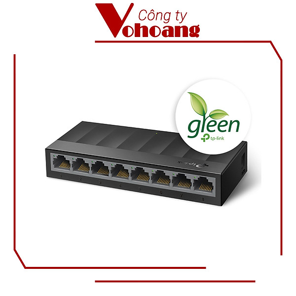 Bộ Chia Tín Hiệu Switch TP-Link LS1008G Để Bàn 8 Cổng 10/100/1000Mbps - Hàng Chính Hãng
