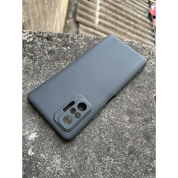 Ốp lưng dẻo cho Xiaomi Redmi Note 10, Note 10S, Note 10 Pro (đen) bảo vệ Camera