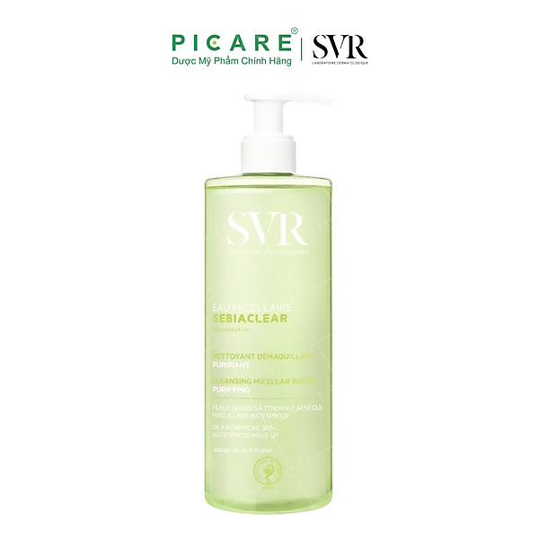 Sữa Rửa Mặt Dạng Gel Dành Cho Da Nhờn Mụn Svr Sebiaclear Gel Moussant 400Ml