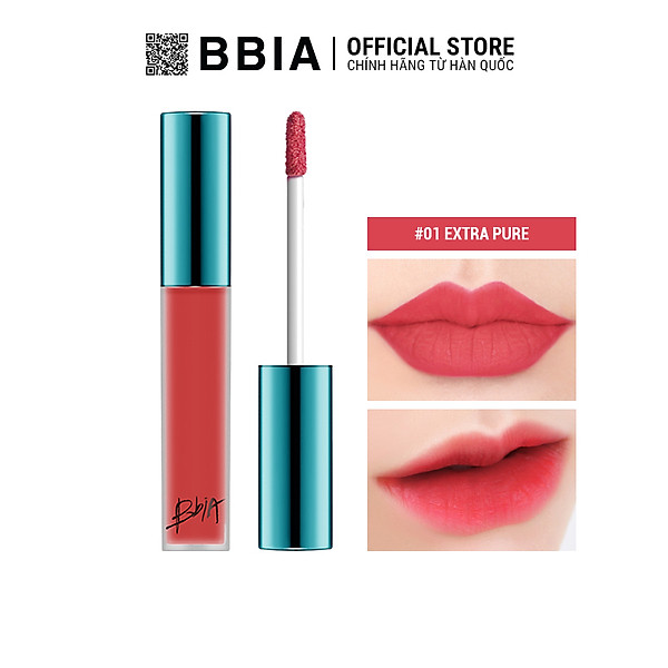 Son Kem Lì Bbia Last Velvet Lip Tint Version 1 5G (5 Màu)