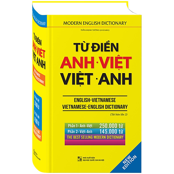 Từ Điển Anh Việt – Việt Anh (Bìa Cứng) – Tái Bản 02