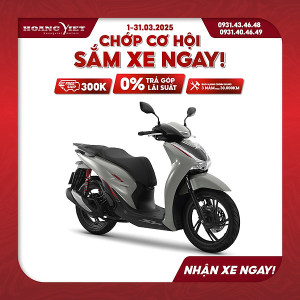Xe Máy Honda SH 160i 2024 - Phiên Bản Thể Thao