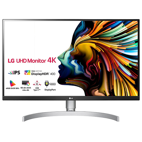 Màn Hình LED LG 27UL850-W 27 inch 4K UHD (3840 x 2160) VESA DisplayHDR 400 5ms 60Hz IPS – Hàng Chính Hãng