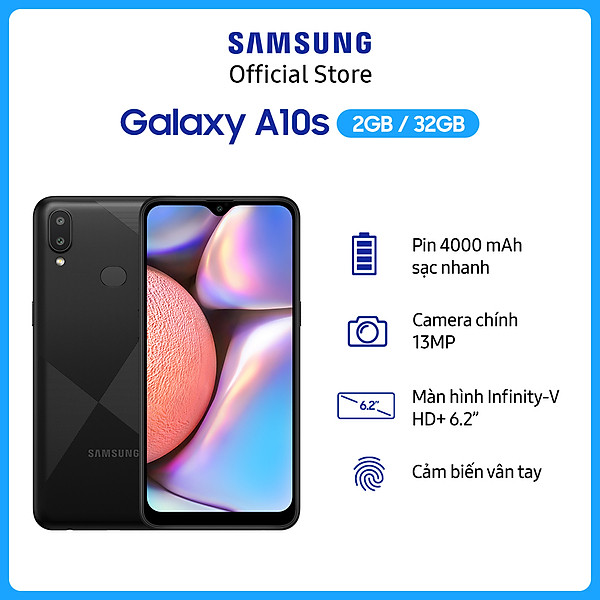 Điện Thoại Samsung Galaxy A10s (2GB/32GB) – Hàng Chính Hãng