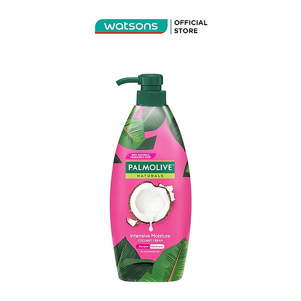Dầu Gội và Xả Palmolive Naturals Intensive Moisture Coconut Cream 600ml