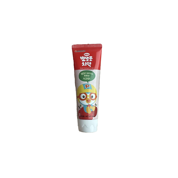 Kem đánh răng Pororo có thể nuốt được cho bé từ 3 tuổi - vị Táo 90g