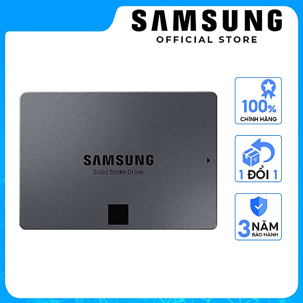 Ổ cứng gắn trong SSD Samsung 870 QVO 1TB | 2TB 2.5 inch SATA 3 - Hàng chính hãng