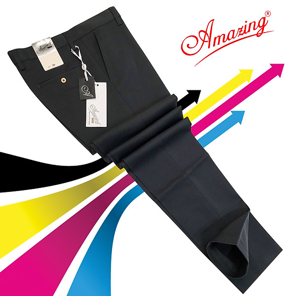Quần tây nam ống côn Amazing, dáng trẻ ôm gọn slimfit, nhiều màu nam tính, chất liệu co giãn, trer trung, năng động