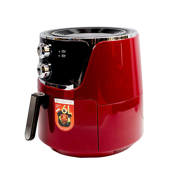 Nồi Chiên Không Dầu Magic A-801 (6.0 Lít) - Đỏ - Hàng Chính Hãng