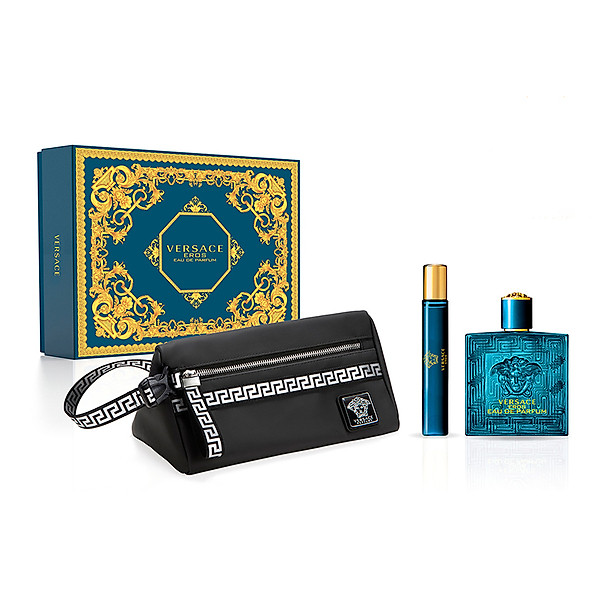 Bộ Quà Tặng Nước Hoa Versace Eros Edp ( 10Ml + 100Ml + Túi )