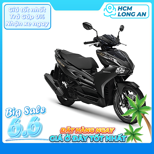 Xe Máy Honda Air Blade (2023) 125cc Phiên Bản Đặc Biệt - Đen Vàng