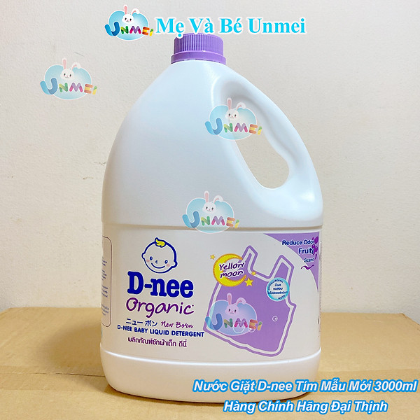 Nước Giặt Quần Áo Em Bé D-nee Hương Lavender 3L - [8851989061535]