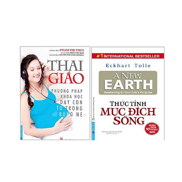 Combo 2 Cuốn Sách: Thai Giáo + Thức Tỉnh Mục Đích Sống