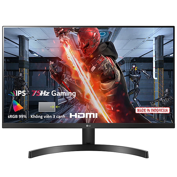 Màn Hình LG 24MK600M-B Không Viền 3 Cạnh 24inch FullHD 5ms 75Hz IPS Radeon FreeSync – Hàng Chính Hãng