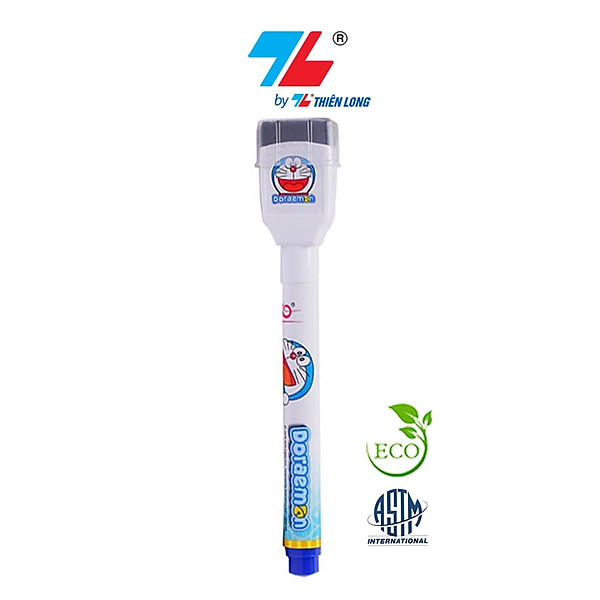 Hộp 10 Cây Bút Lông Bảng Thiên Long WB016/DO - Mực Xanh