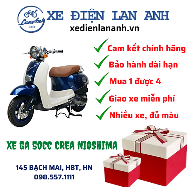 Xe Ga Nioshima Crea 50Cc