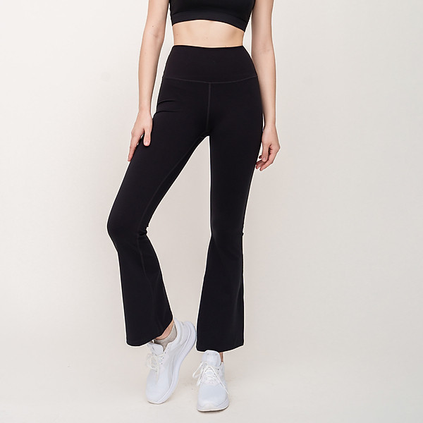 Quần Ống Loe Tập Yoga Gym Hibi Sports QD315 Size Mới, Lưng Cao Tôn Dáng