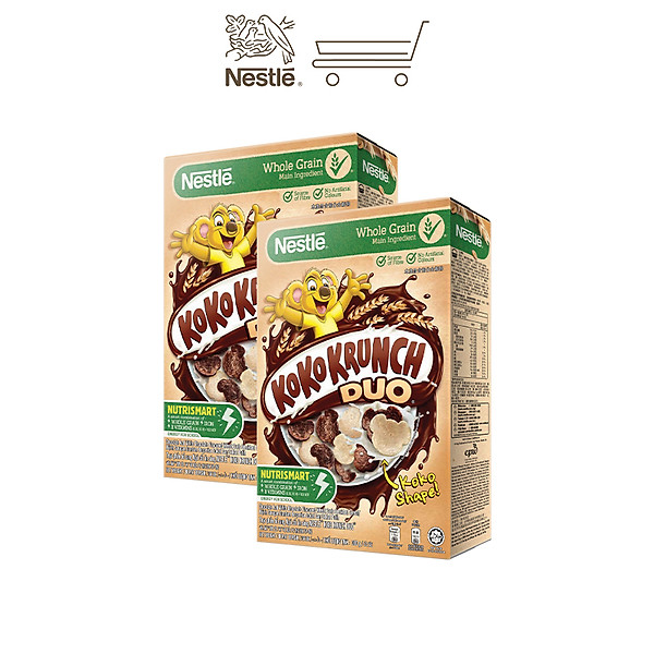 Combo 2 Hộp Ngũ cốc ăn sáng KOKO KRUNCH DUO (Hộp 300g)