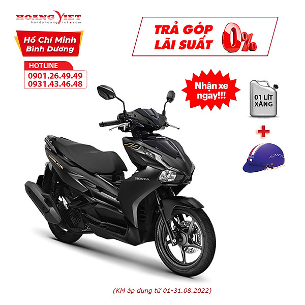 Xe Máy Honda Air Blade 125Cc 2023 – Phiên Bản ĐặC BiệT – Đen VàNg