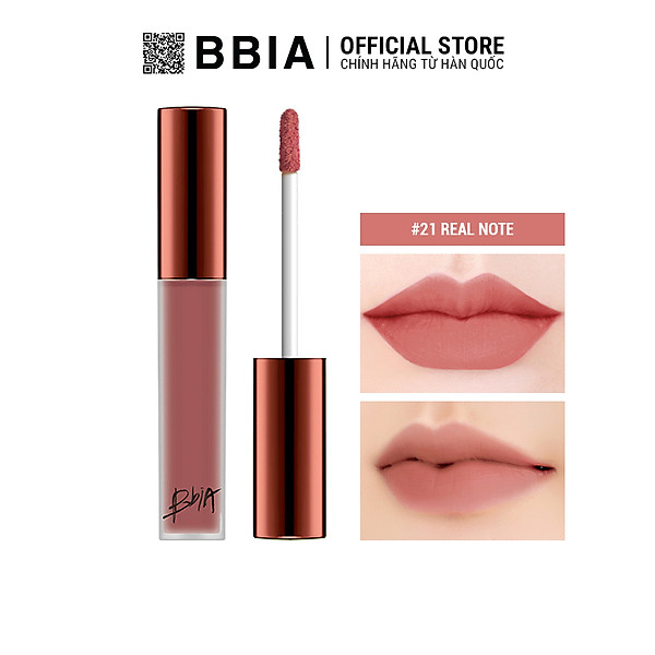 Son Kem Lì Bbia Last Velvet Lip Tint Version 5