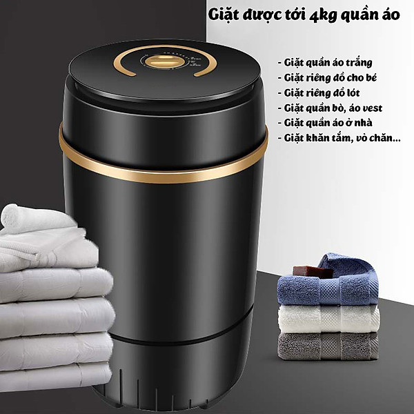 Máy giặt mini DEKA XPB-66 tiết kiệm điện nước cho sinh viên và em bé