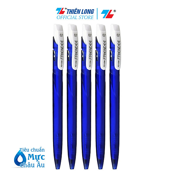 Combo 20 Bút bi Flexoffice FO-036 - Mực đạt tiêu chuẩn châu Âu
