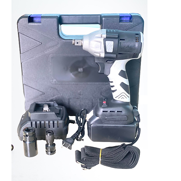 Máy siết bulong 198v bộ 1 pin tặng kèm chuyển vít