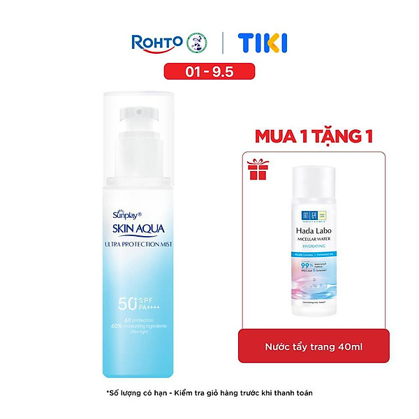 Xịt chống nắng bảo vệ đa chiều Skin Aqua Ultra Protection Mist 60ml