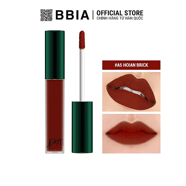 Son Kem Lì Bbia Last Velvet Lip Tint Asia Edition 5G (5 Màu)