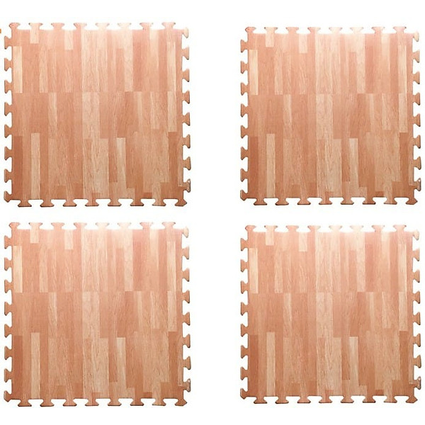 Bộ 6 Tấm Ghép Lót Sàn Kích Thước 60x60 cm- Trang Phòng Ngủ, Phòng Khách, Nhà Bếp - Hoa Văn Tinh Tế - Nhiều Màu Sắc - Hàng Chính Hãng MINIIN