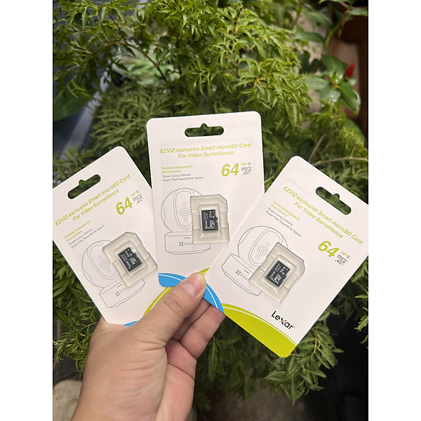 Thẻ nhớ EZVIZ 64Gb chuyên dùng cho camera , chuẩn Class 10 Tốc Độ Cao - Hàng Chính Hãng