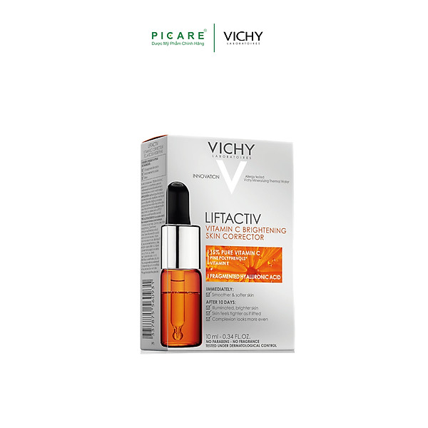 Dưỡng Chất Làm Sáng Và Cải Thiện Nếp Nhăn Vichy Lift Activ Vitamin C 15% (10Ml)