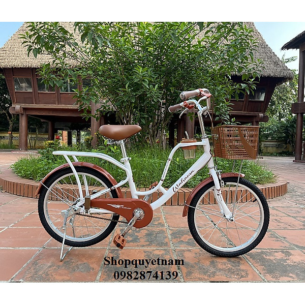 Xe đạp trẻ em Wahama Phoenix size 20 inch cho bé gái phù hợp với bé từ 7 đến 10 tuổi