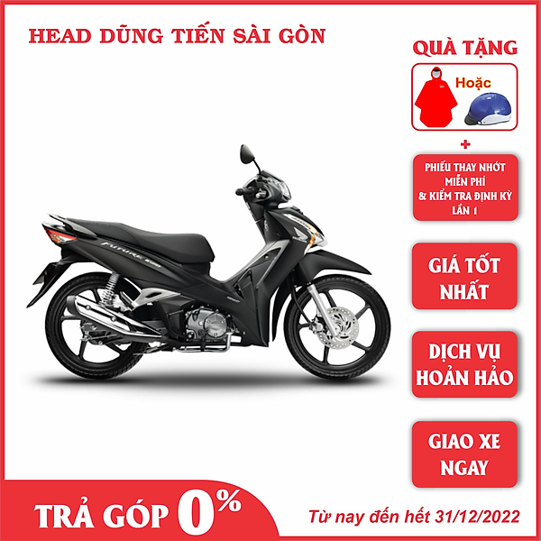 Xe Máy Honda Future Đặc Biệt 2021 (Phanh Dĩa Vành Đúc) – Đen