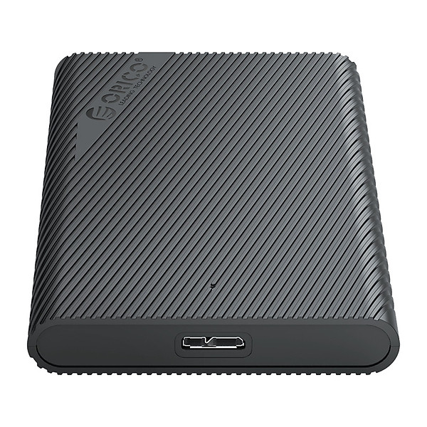 Hộp Đựng Ổ Cứng ORICO 2521U3 (Đen) 2.5" SSD/HDD SATA 3 USB 3.0 - Hàng Chính Hãng