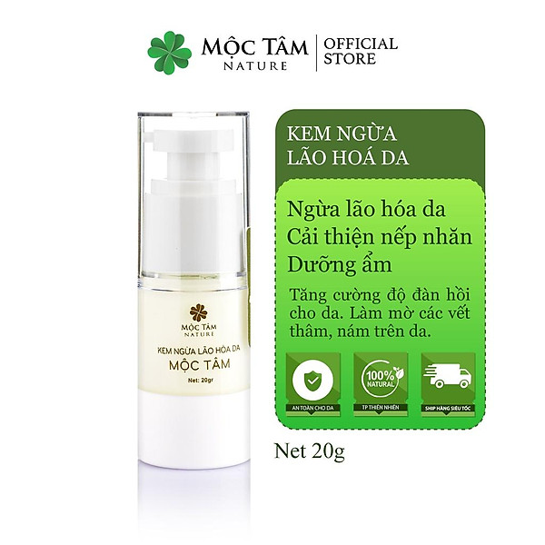 Kem Ngừa Lão Hóa Da Mộc Tâm 20G