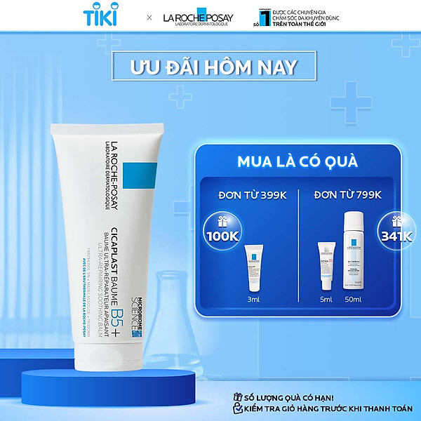 Kem dưỡng phục hồi đa công dụng và làm dịu da La Roche-Posay Cicaplast Baume B5+ 100ml