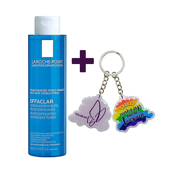 Nước Cân Bằng Se Khít Lỗ Chân Lông Và Làm Sạch Sâu Cho Da Mụn La Roche-Posay Effaclar Astringent Lotion 200Ml